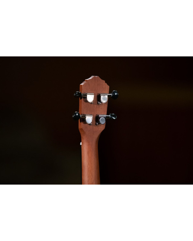 Ortega RU5MM-CE Bonfire Series Preamp Concert Ukulele 4 String - Sapele Natural
