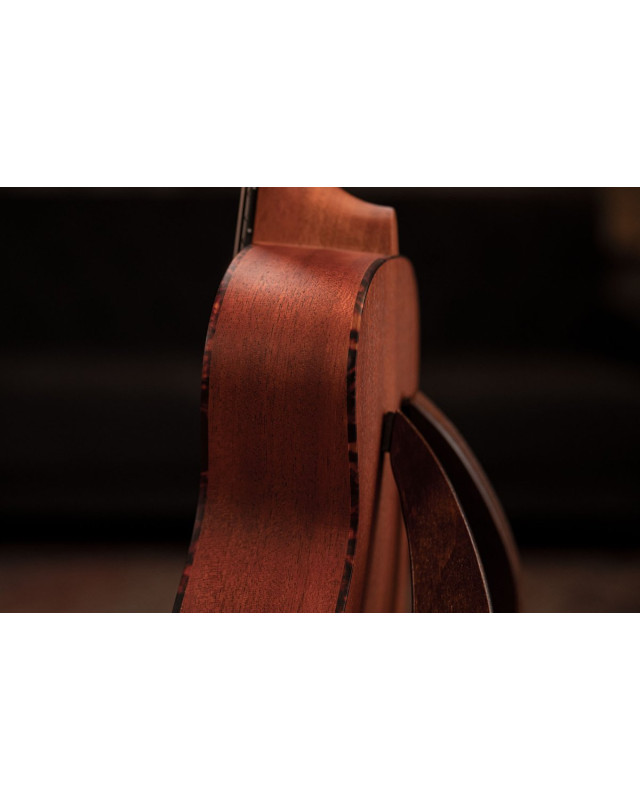 Ortega RU5MM-L Bonfire Series Concert Ukulele 4 String Lefty - Sapele Natural