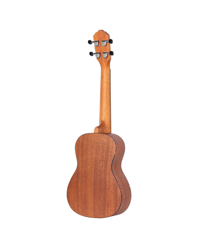 Ortega RU5MM-L Bonfire Series Concert Ukulele 4 String Lefty - Sapele Natural