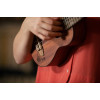 Ortega RU5MM-SO Bonfire Series Soprano Ukulele 4 String - Sapele Natural