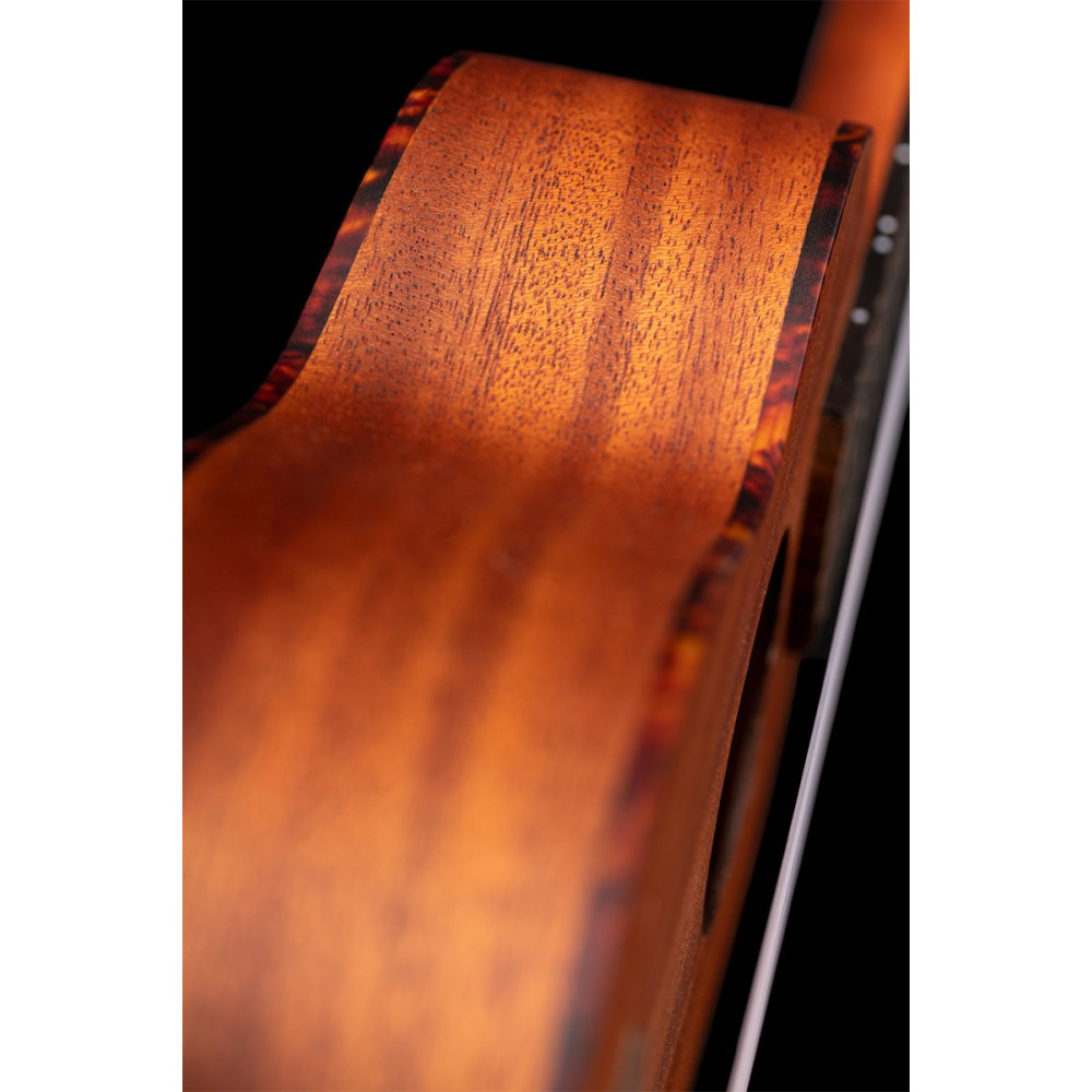 Ortega RU5MM-SO Bonfire Series Soprano Ukulele 4 String - Sapele Natural