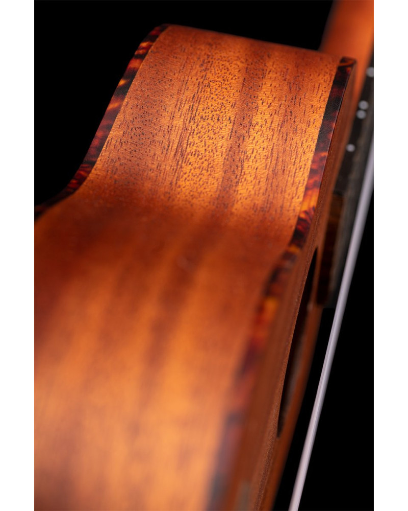 Ortega RU5MM-SO Bonfire Series Soprano Ukulele 4 String - Sapele Natural