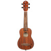 Ortega RU5MM-SO Bonfire Series Soprano Ukulele 4 String - Sapele Natural