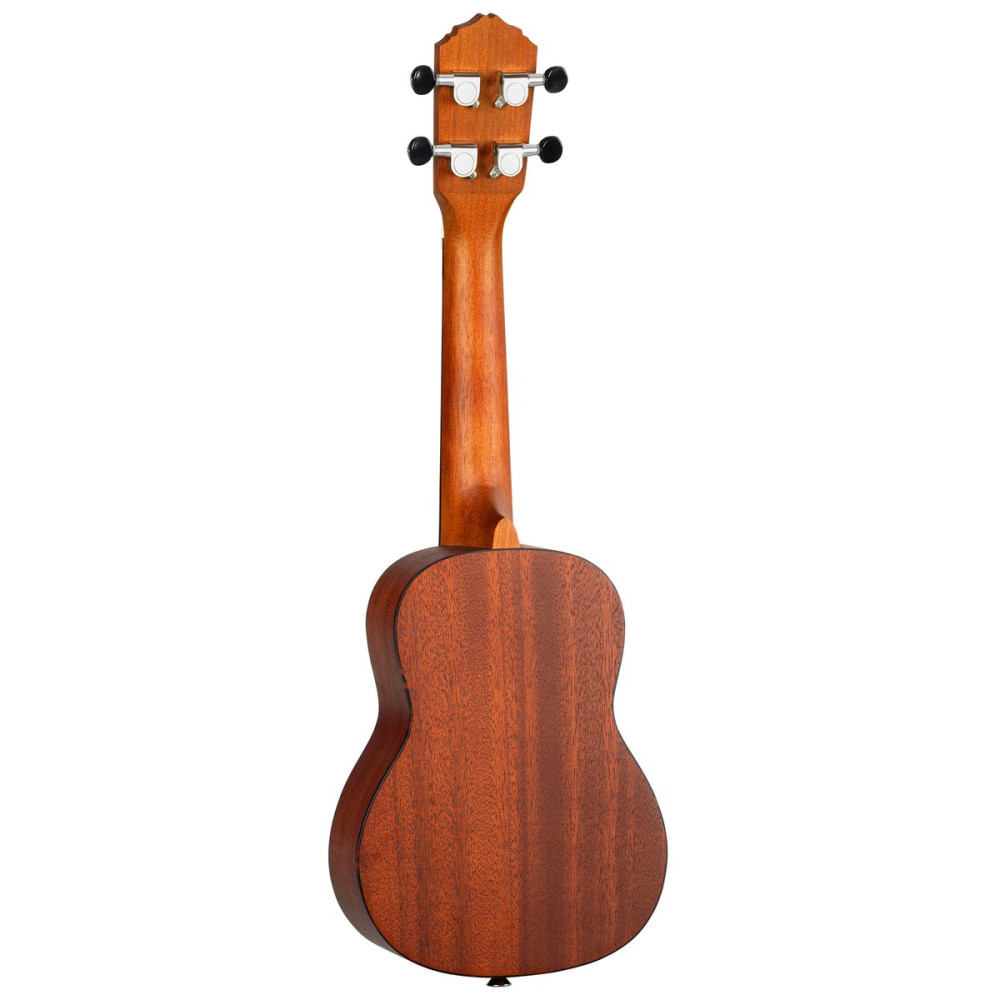 Ortega RU5MM-SO Bonfire Series Soprano Ukulele 4 String - Sapele Natural