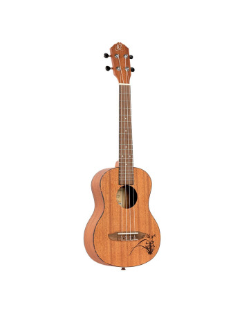 Ortega RU5MM-TE Bonfire Series Tenor Ukulele 4 String - Sapele Natural