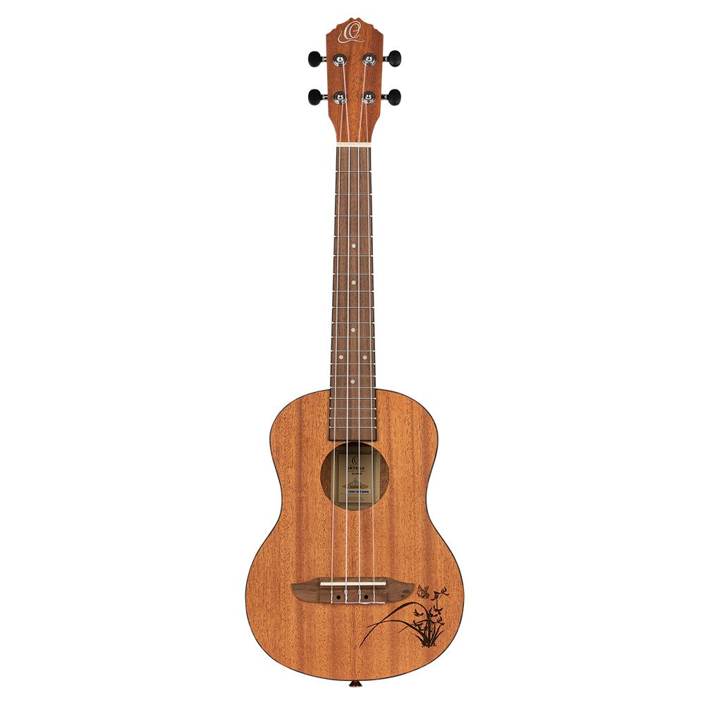 Ortega RU5MM-TE Bonfire Series Tenor Ukulele 4 String - Sapele Natural
