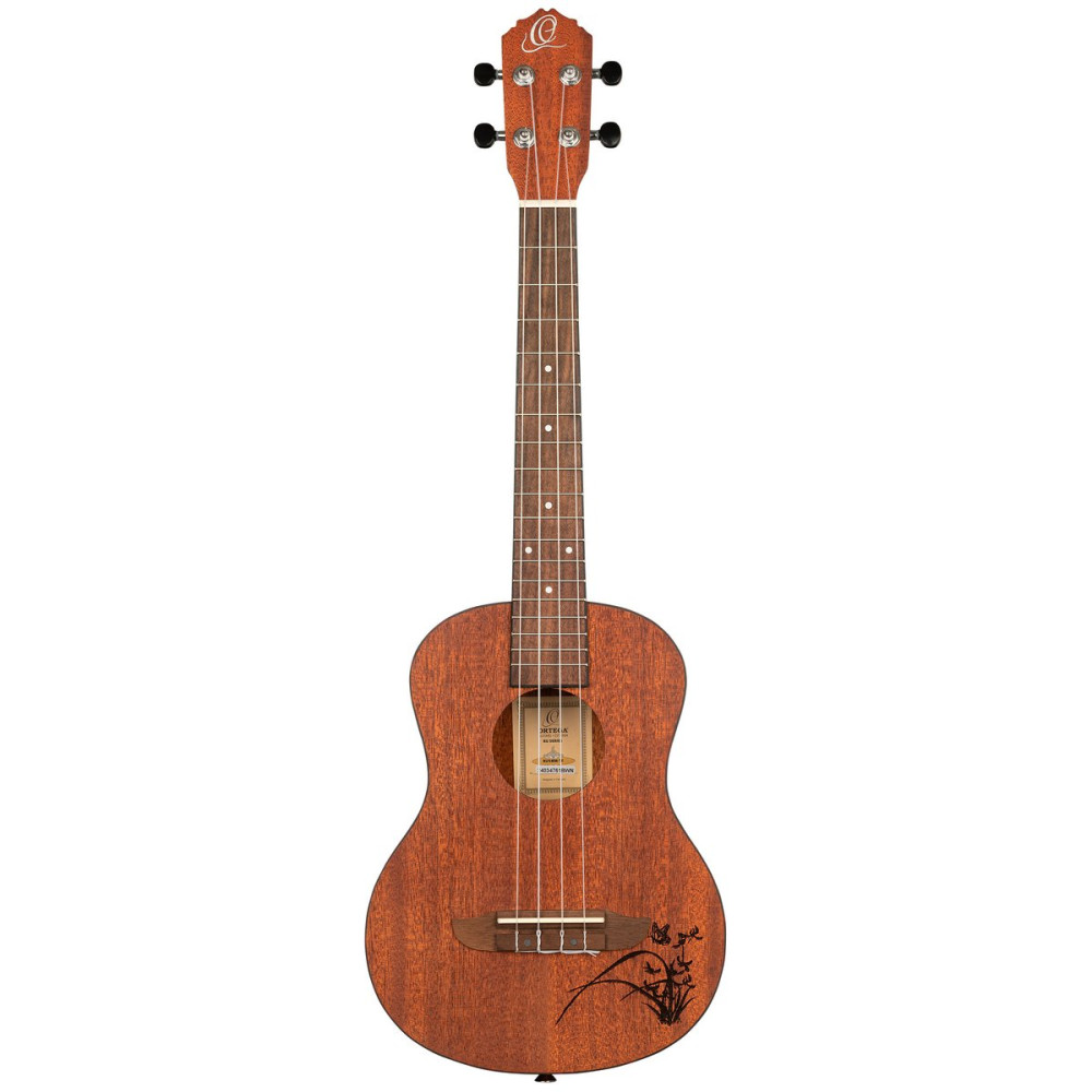 Ortega RU5MM-TE Bonfire Series Tenor Ukulele 4 String - Sapele Natural