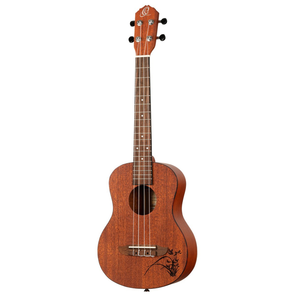 Ortega RU5MM-TE Bonfire Series Tenor Ukulele 4 String - Sapele Natural