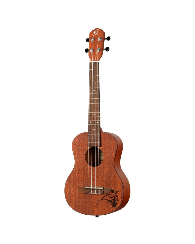 Ortega RU5MM-TE Bonfire Series Tenor Ukulele 4 String - Sapele Natural