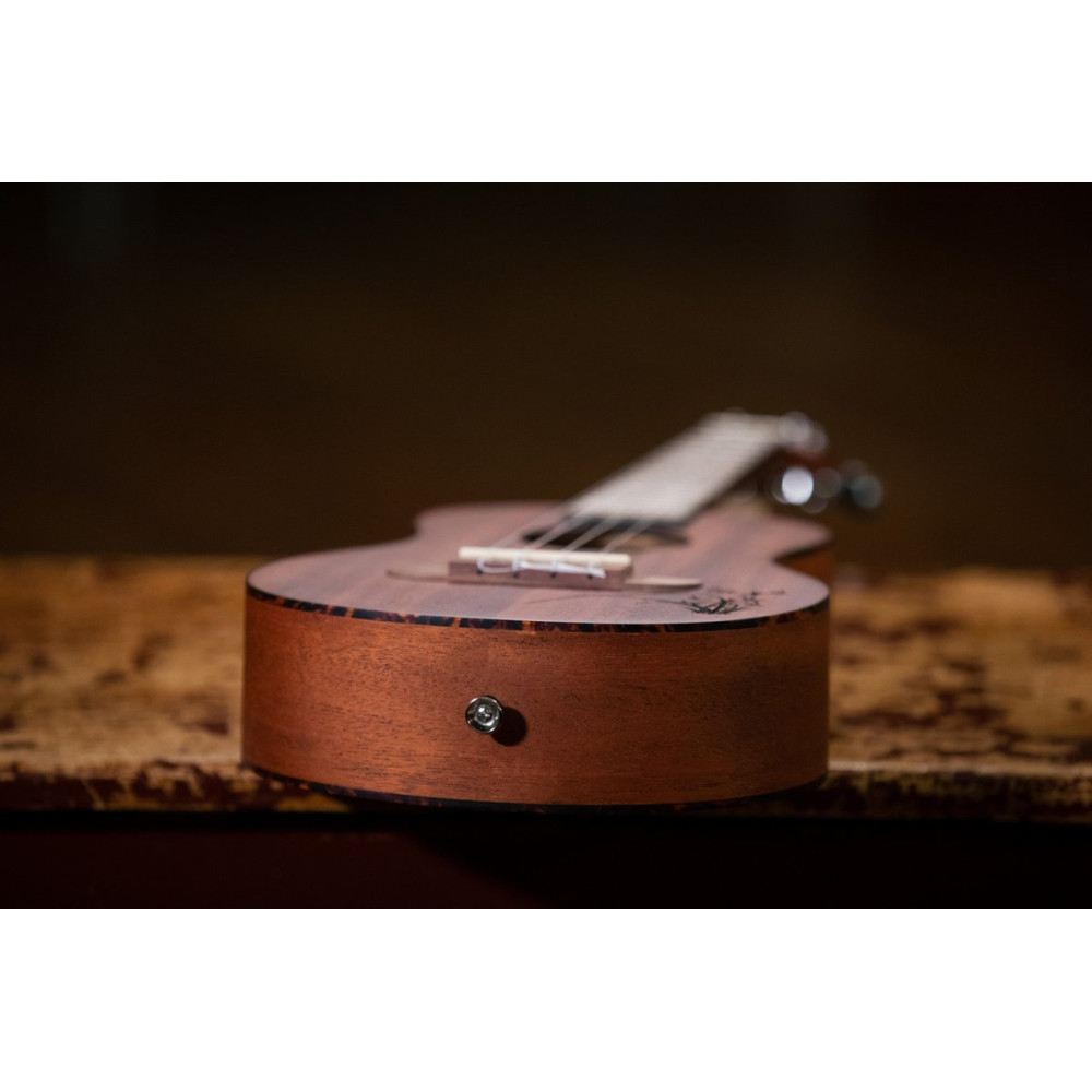 Ortega RU5MM-TE Bonfire Series Tenor Ukulele 4 String - Sapele Natural
