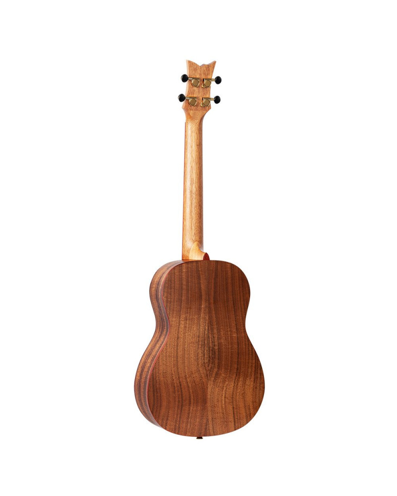 Ortega RUACA-BA Timber Series Baritone Ukulele 4 String - Acacia Natural + Bag