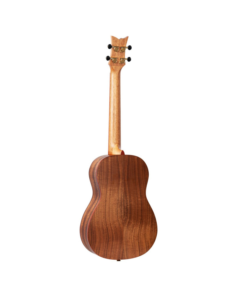 Ortega RUACA-BA Timber Series Baritone Ukulele 4 String - Acacia Natural + Bag