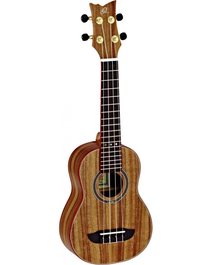 Ortega RUACA-SO Timber Serie Sopran Ukulele 4 String - Satin Open Pore + Bag