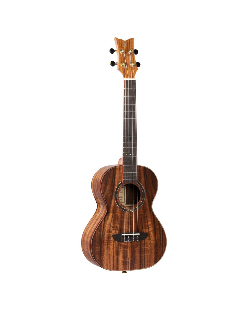 Ortega RUACA-TE Timber Series Tenor Ukulele 4 String - Acacia Natural + Bag