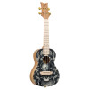 Ortega RUAR-BI Art Series Concert Ukulele 4 String - Spruce / Catalpa Birds