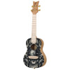 Ortega RUAR-BI Art Series Concert Ukulele 4 String - Spruce / Catalpa Birds