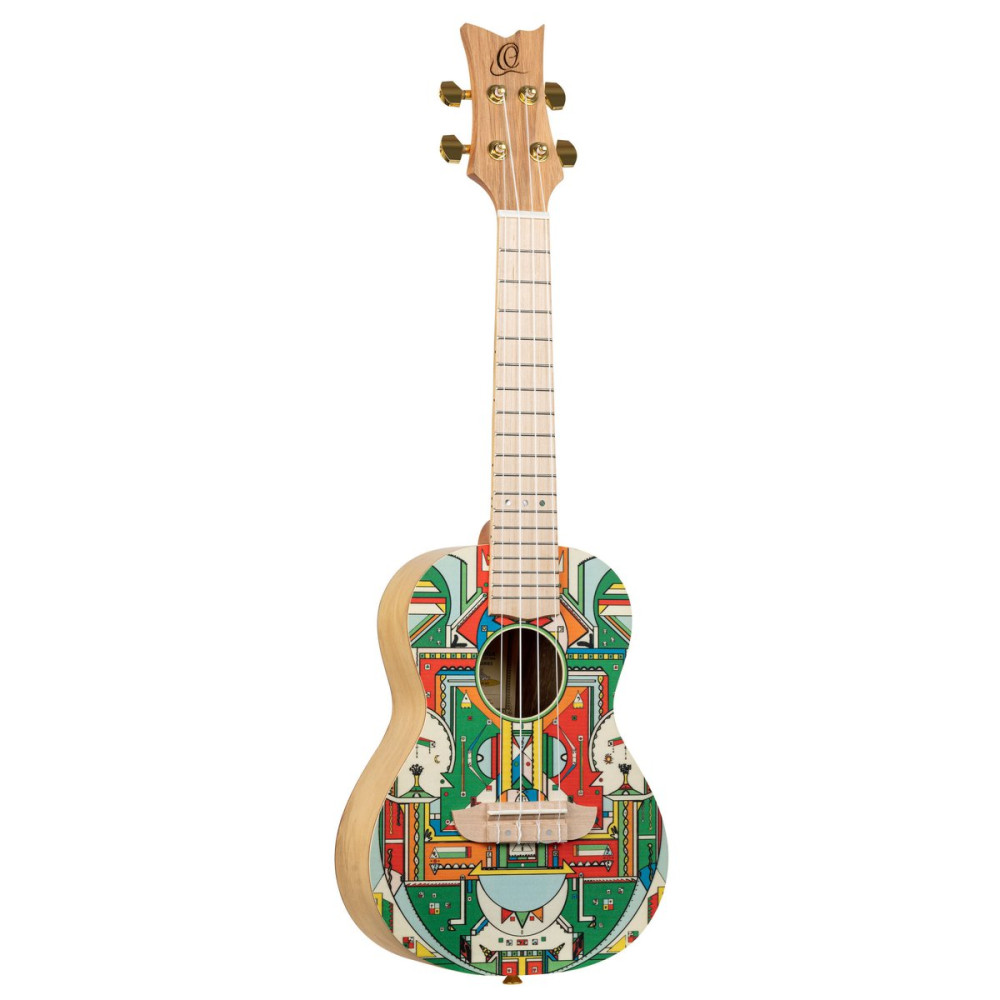 Ortega RUAR-HY Art Series Concert Ukulele 4 String - Spruce / Catalpa Himalaya