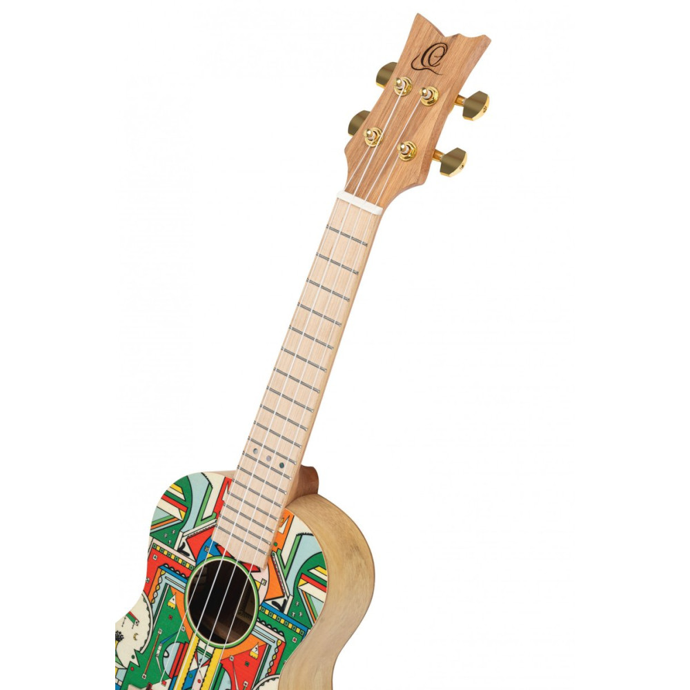 Ortega RUAR-HY Art Series Concert Ukulele 4 String - Spruce / Catalpa Himalaya