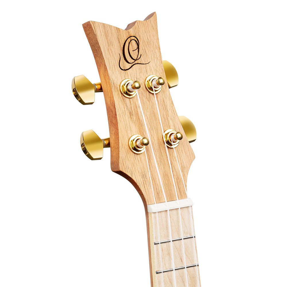 Ortega RUAR-MI Art Series Concert Ukulele 4 String - Spruce / Catalpa Mystic India