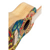 Ortega RUAR-MI Art Series Concert Ukulele 4 String - Spruce / Catalpa Mystic India