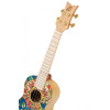 Ortega RUAR-MI Art Series Concert Ukulele 4 String - Spruce / Catalpa Mystic India