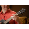 Ortega RUCOAL Earth Series Concert Ukulele 4 String - Okoume Coal Black