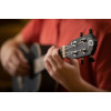 Ortega RUCOAL Earth Series Concert Ukulele 4 String - Okoume Coal Black