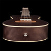 Ortega RUCOAL Earth Series Concert Ukulele 4 String - Okoume Coal Black