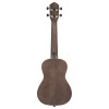 Ortega RUCOAL Earth Series Concert Ukulele 4 String - Okoume Coal Black
