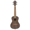 Ortega RUCOAL Earth Series Concert Ukulele 4 String - Okoume Coal Black