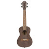 Ortega RUCOAL Earth Series Concert Ukulele 4 String - Okoume Coal Black