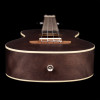 Ortega RUCOAL Earth Series Concert Ukulele 4 String - Okoume Coal Black