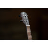 Ortega RUCOAL Earth Series Concert Ukulele 4 String - Okoume Coal Black