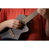 Ortega RUCOAL-CE Earth Series Concert Preamp Ukulele 4 String - Okoume Coal Black