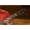Ortega RUCOAL-CE Earth Series Concert Preamp Ukulele 4 String - Okoume Coal Black