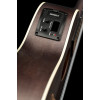 Ortega RUCOAL-CE Earth Series Concert Preamp Ukulele 4 String - Okoume Coal Black