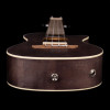 Ortega RUCOAL-CE Earth Series Concert Preamp Ukulele 4 String - Okoume Coal Black
