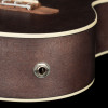 Ortega RUCOAL-CE Earth Series Concert Preamp Ukulele 4 String - Okoume Coal Black