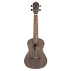 Ortega RUCOAL-L Earth Series Concert Ukulele 4 String Lefty - Okoume Coal Black