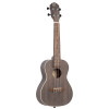 Ortega RUCOAL-L Earth Series Concert Ukulele 4 String Lefty - Okoume Coal Black