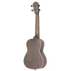 Ortega RUCOAL-L Earth Series Concert Ukulele 4 String Lefty - Okoume Coal Black