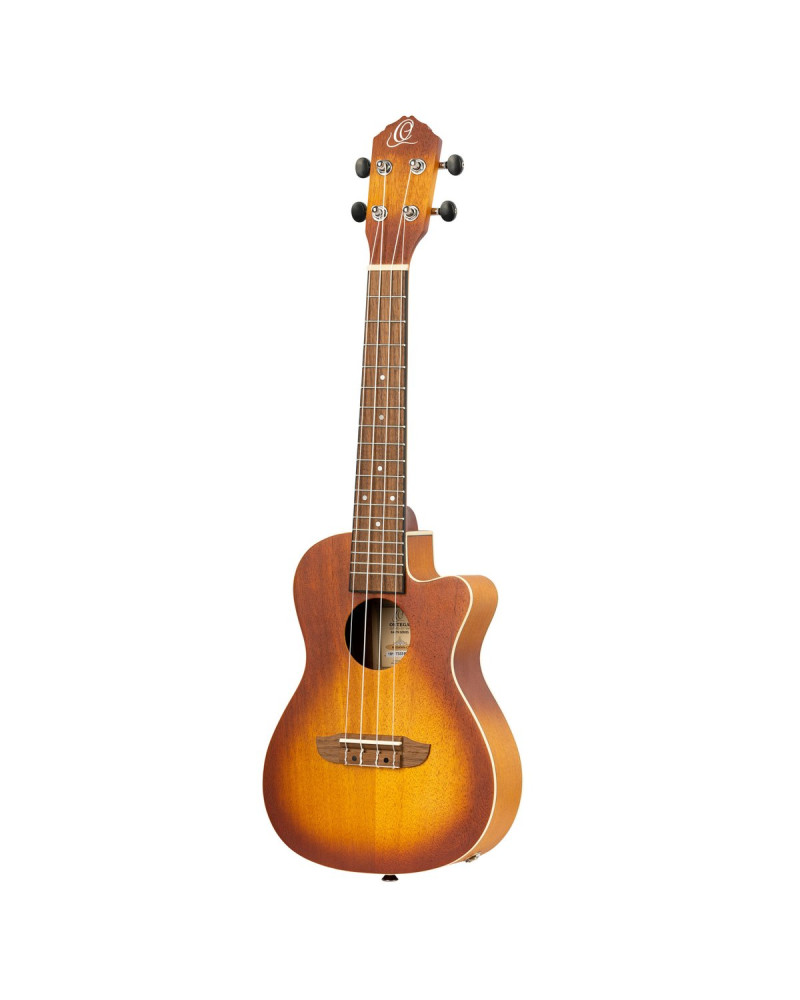 Ortega RUDAWN-CE Earth Series Concert Preamp Ukulele 4 String - Sunburst
