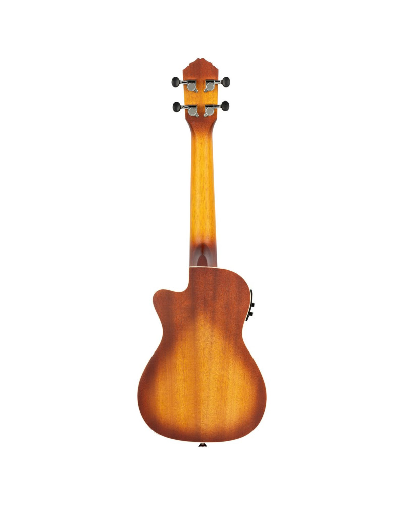 Ortega RUDAWN-CE Earth Series Concert Preamp Ukulele 4 String - Sunburst