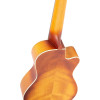 Ortega RUDAWN-CE-L Earth Series Concert Preamp Ukulele 4 String Lefty - Sunburst