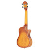 Ortega RUDAWN-CE-L Earth Series Concert Preamp Ukulele 4 String Lefty - Sunburst