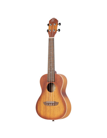 Ortega RUDAWN-L Earth Series Concert Ukulele 4 String Lefty - Sunburst