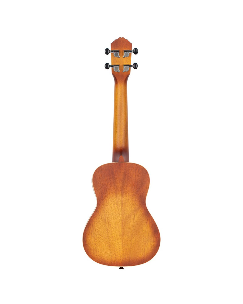 Ortega RUDAWN-L Earth Series Concert Ukulele 4 String Lefty - Sunburst