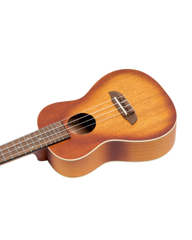 Ortega RUDAWN-L Earth Series Concert Ukulele 4 String Lefty - Sunburst