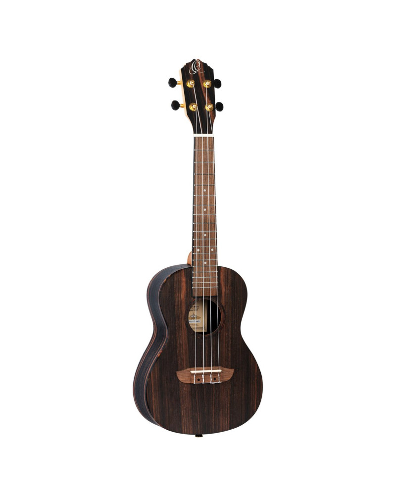 Ortega RUEB-CC Timber Series Concert Ukulele - Open Pore Finish + Bag