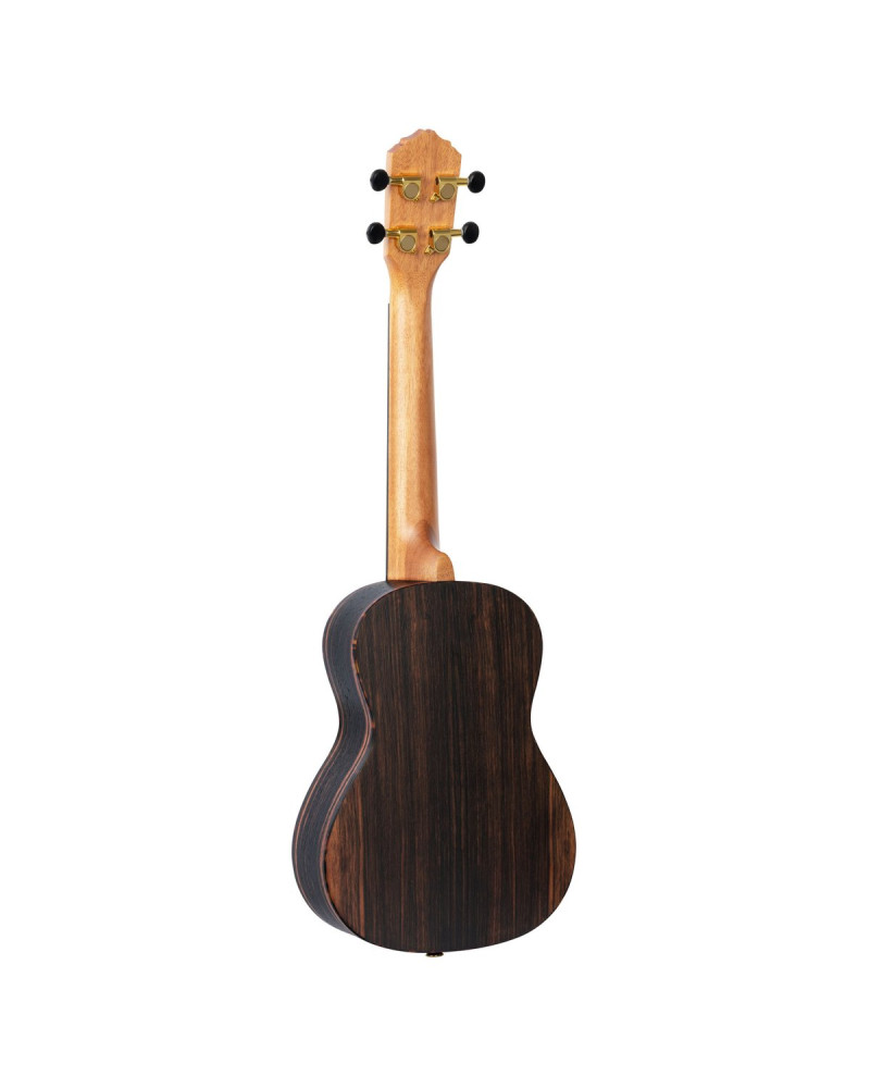 Ortega RUEB-CC Timber Series Concert Ukulele - Open Pore Finish + Bag